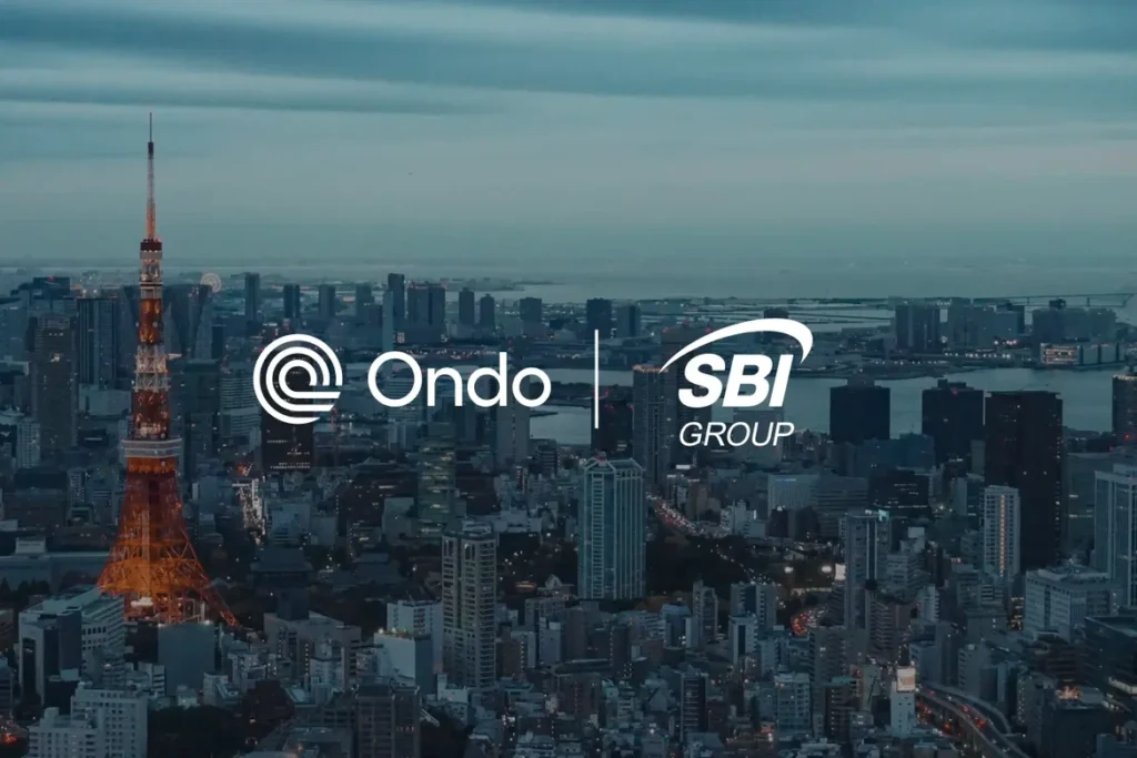 Ondo Finance and SBI Group Partner to Tokenize Japanese Equities