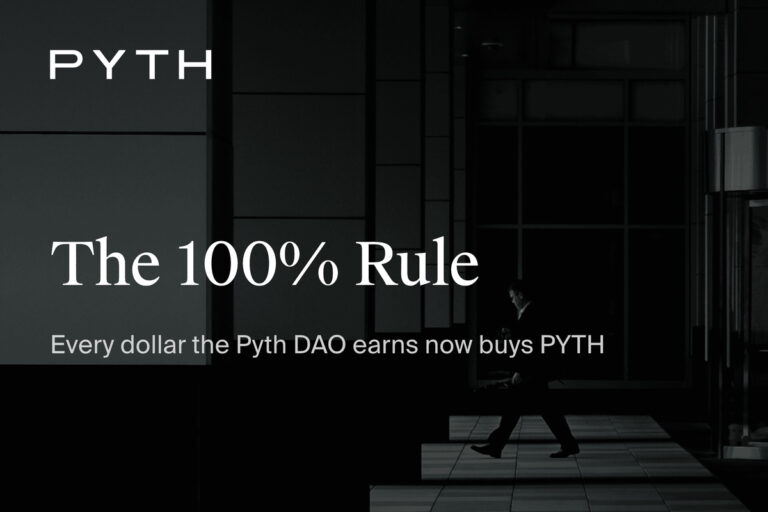 Pyth DAO Commits 100% of Product Receipts to PYTH Buybacks